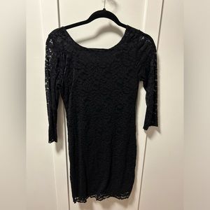 Lace Black Dress